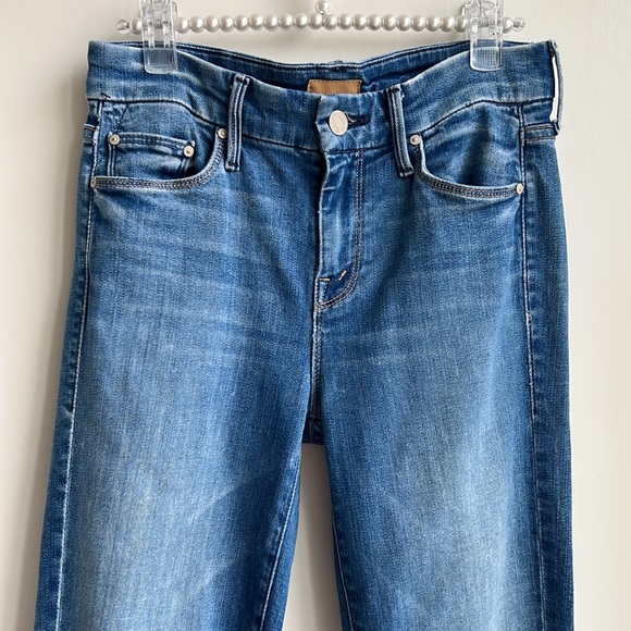 MOTHER The Looker Ankle Fray in Birds of Paradise - Picture 5 of 12